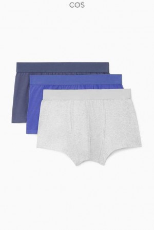 Men's COS 3-Pack Jersey Boxer Briefs Underwear | 408571VMR