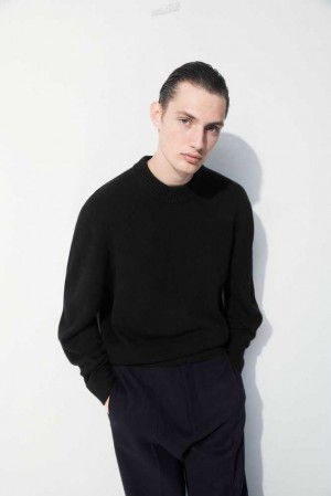 Men's COS The Cashmere Crew-Neck Sweater Sweaters & Cardigans | 185362WYD