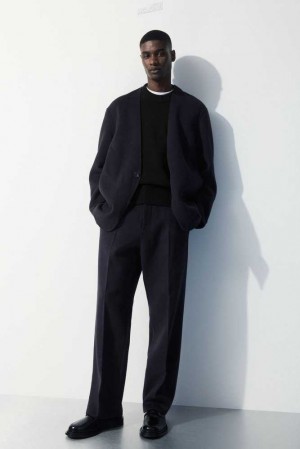 Men's COS The Relaxed Wool Trousers Suit Pants | 526930AME