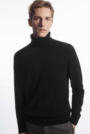 Men's COS Wool-Cashmere Turtleneck Sweater Sweaters & Cardigans | 608721SED