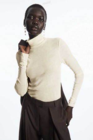 Women's COS Merino Wool Turtleneck Top Tops | 107825TJP