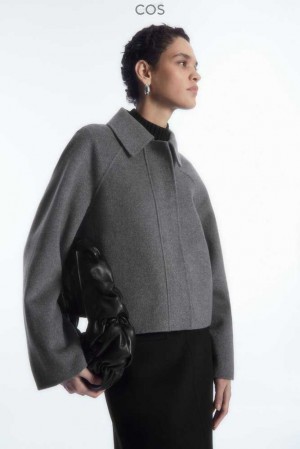 Women's COS Short Double-Faced Wool Jackets | 281495UVS