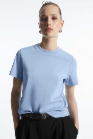 Women's COS The Clean Cut T-Shirt T-Shirt | 491632XCK