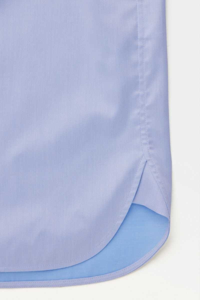 Light Blue Men's COS The Minimal Tailored Shirts | 734820XRY