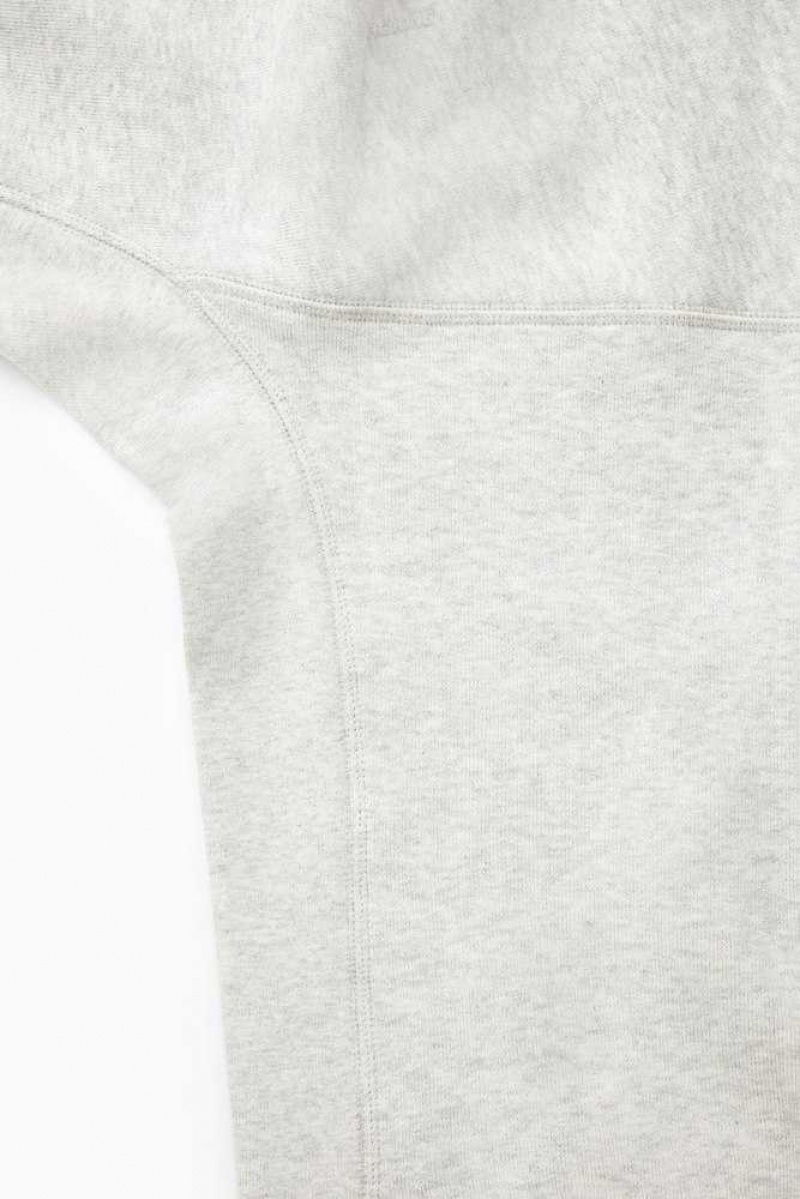 Men's COS Paneled Sweatshirt Sweatshirts & Hoodies | 970581HTF