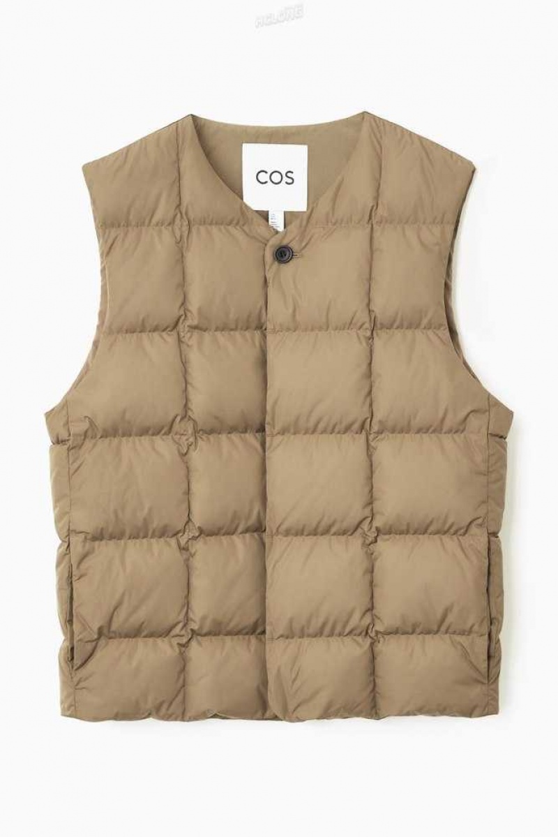 Men's COS Quilted Padded Liner Vest | 503148KRT