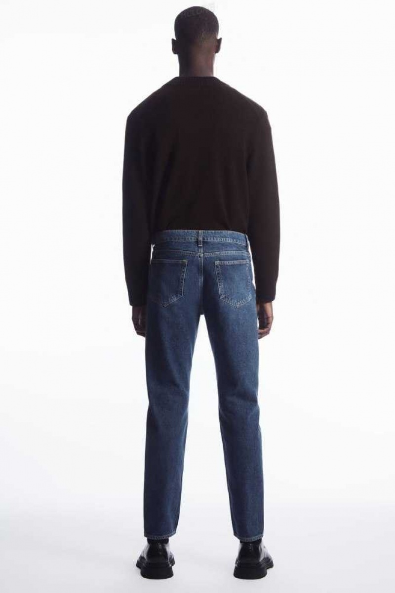 Men's COS Regular-Fit Tapered-Leg Jeans Jeans | 503721VXR