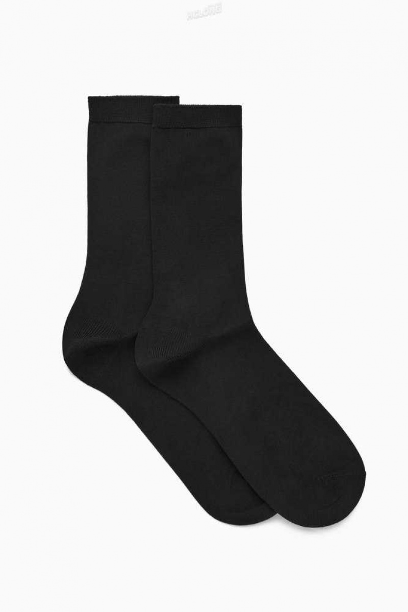 Women's COS 2-Pack Mercerized Cotton Socks | 869271CXO