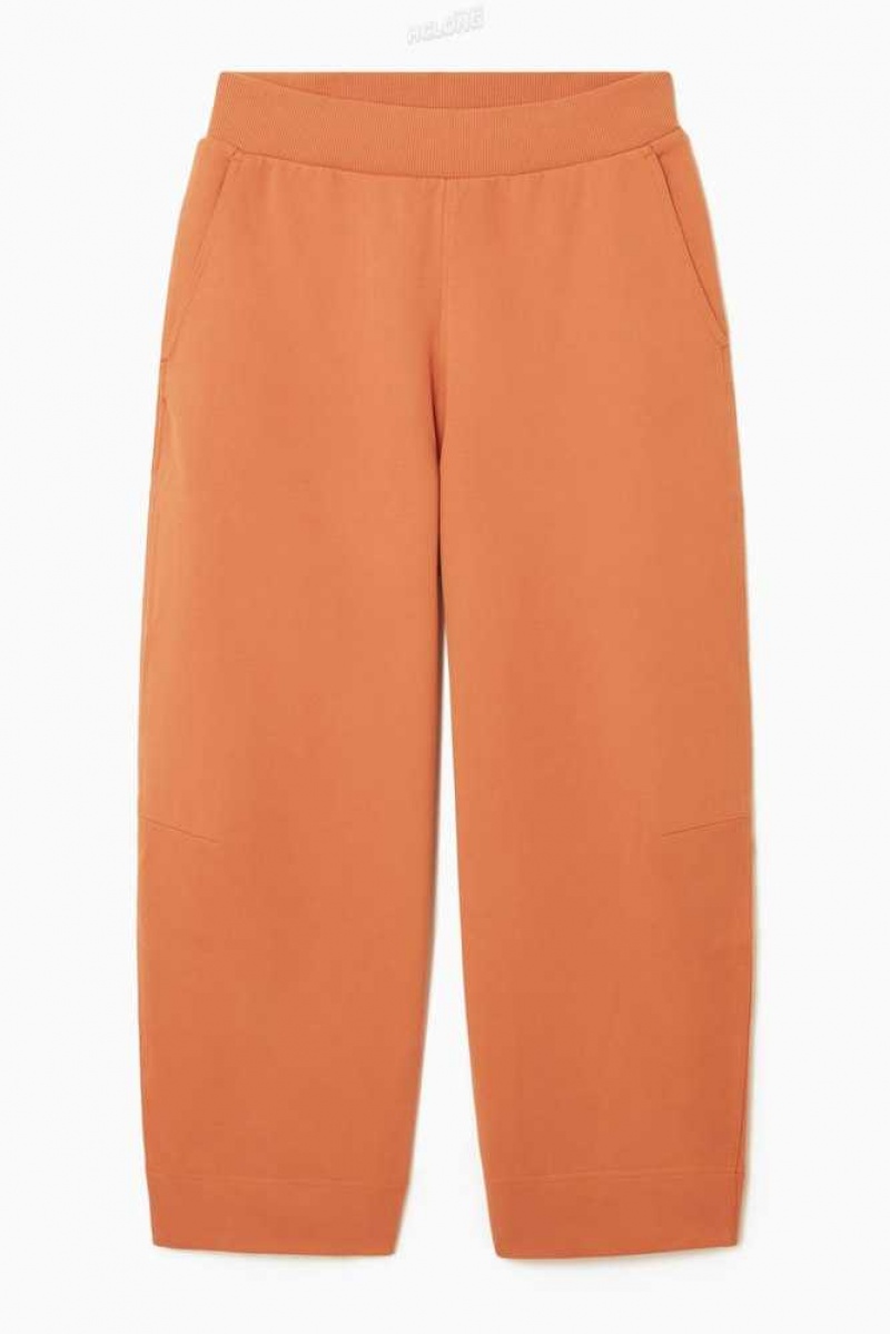 Women's COS Barrel-Leg Jersey Joggers Pants | 657490QOT