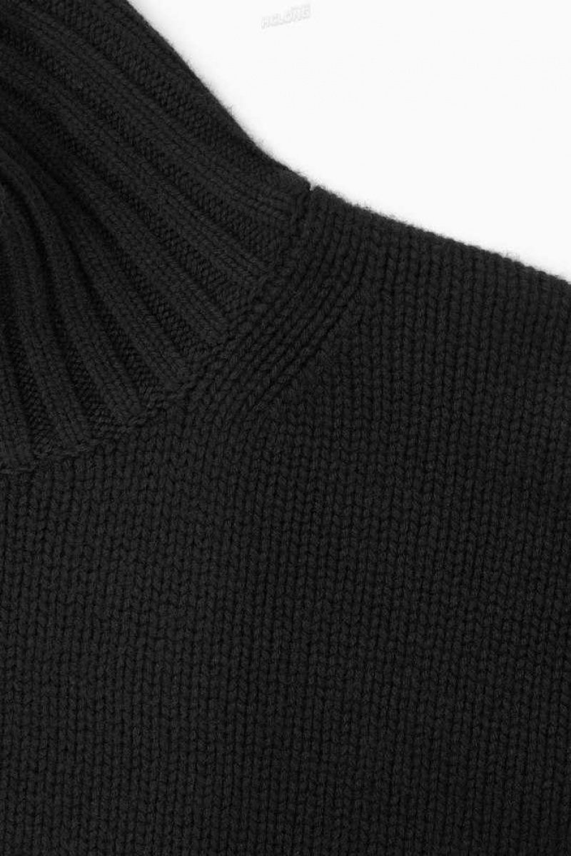 Women's COS Chunky Pure Cashmere Turtleneck Sweater Sweaters & Cardigans | 531087WIJ