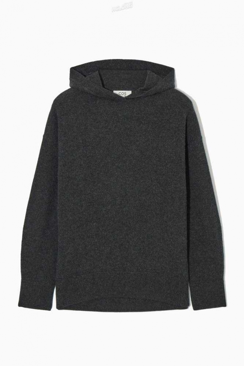 Women's COS Pure Cashmere Hoodie Knitwear & Cardigans | 135972LKB