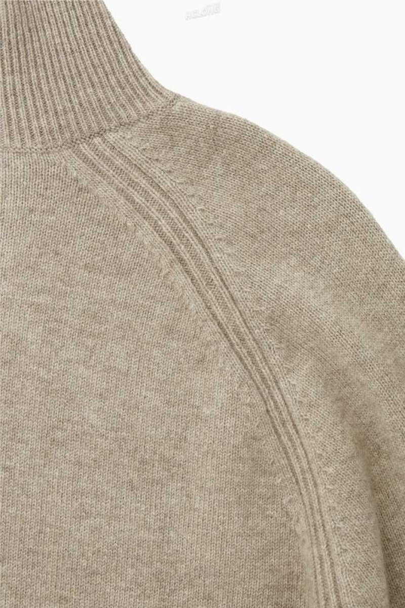 Women's COS Pure Cashmere Turtleneck Jumper Knitwear & Cardigans | 392675YWP