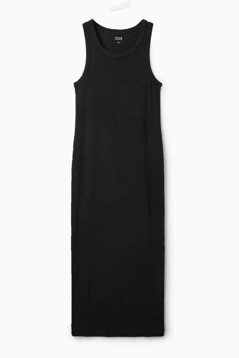 Women's COS Ribbed Tube Dress Dress | 184053REM