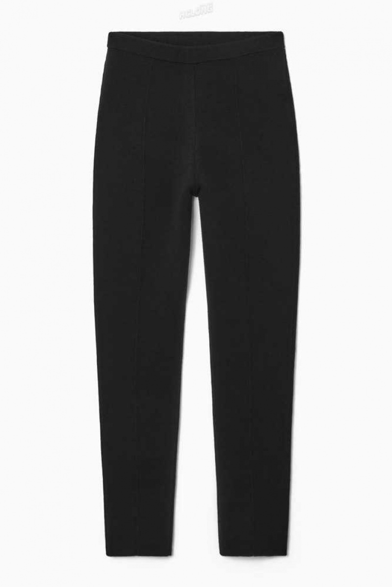 Women's COS Slim-Fit Knitted Pants Pants | 813725BPN