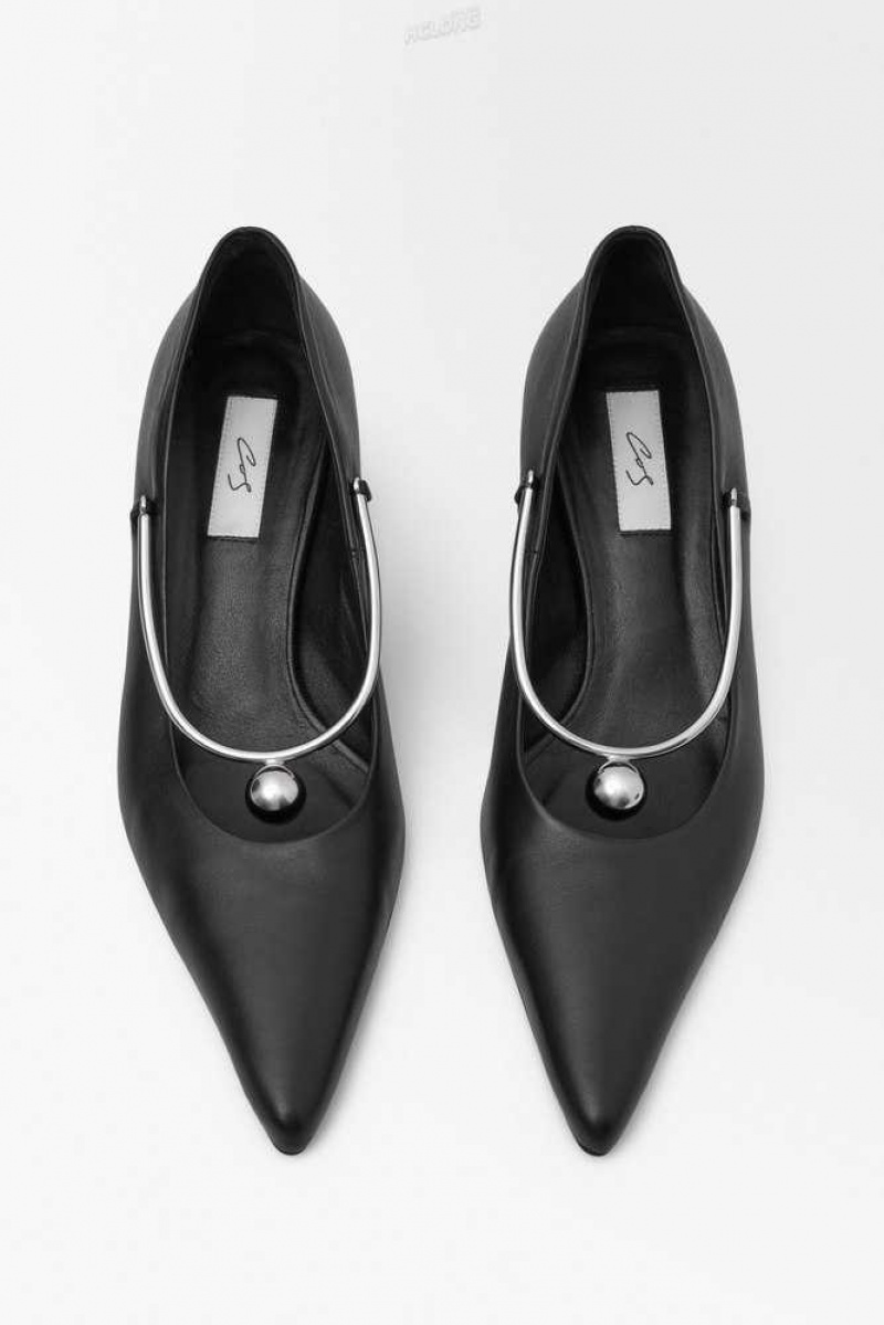 Women's COS The Sphere Point-Toe Pumps Pumps | 267018UDT